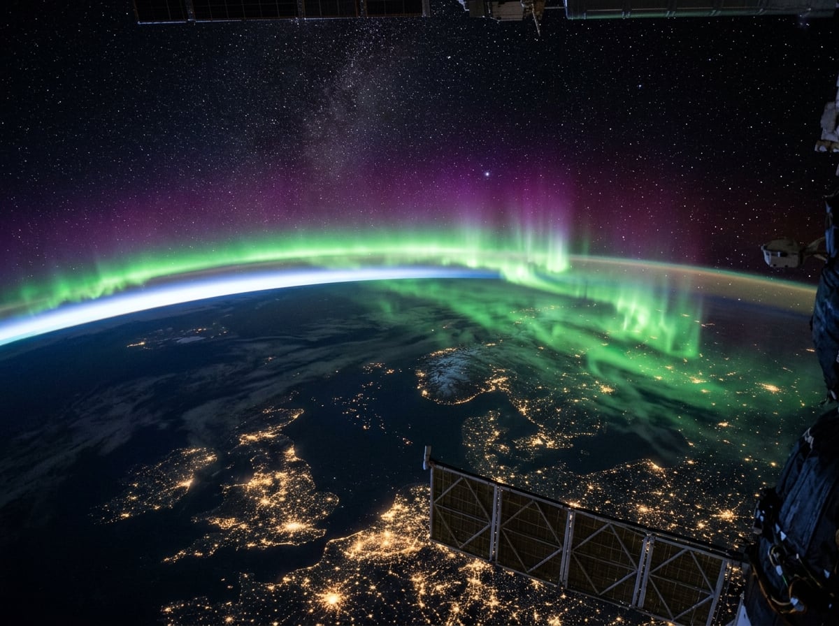 Auroras from Orbit